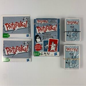 Pictureka! Card Game 4 Great Games to Play Hasbro 2011 Parker Brothers C04909